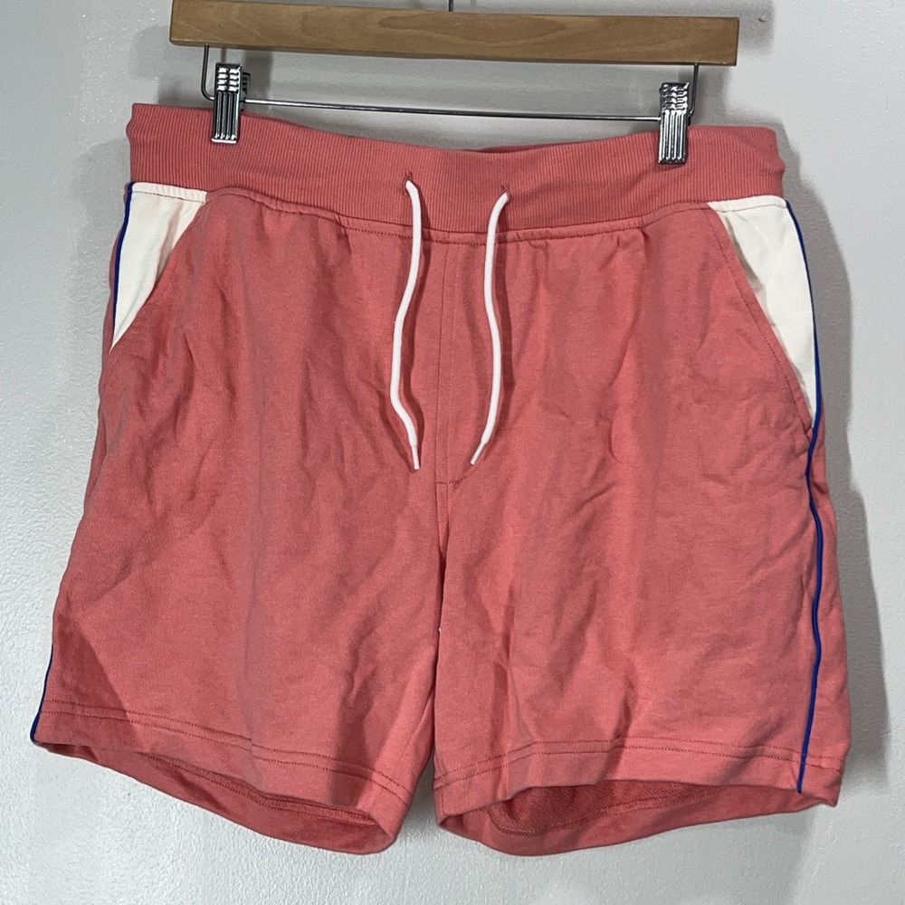 NWT Original Use Men's Coral Drawstring Shorts Size Medium Pockets